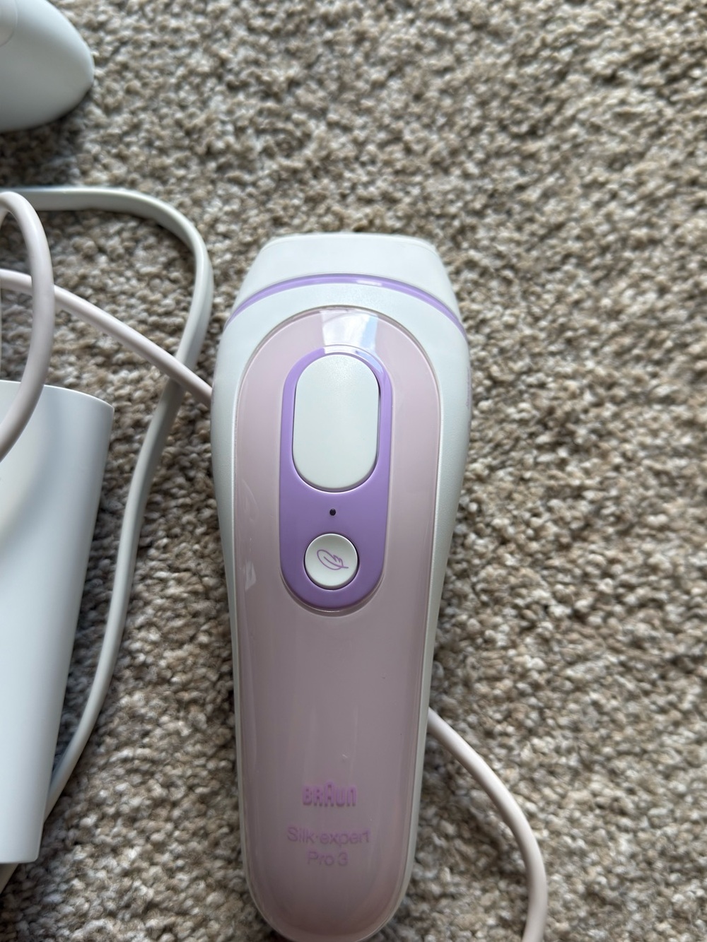 Braun Silk-expert Pro 3 IPL Hair Removal Device - Pink & Purple